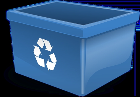 Find the correct recycling container (återvinningscontainer) with ease